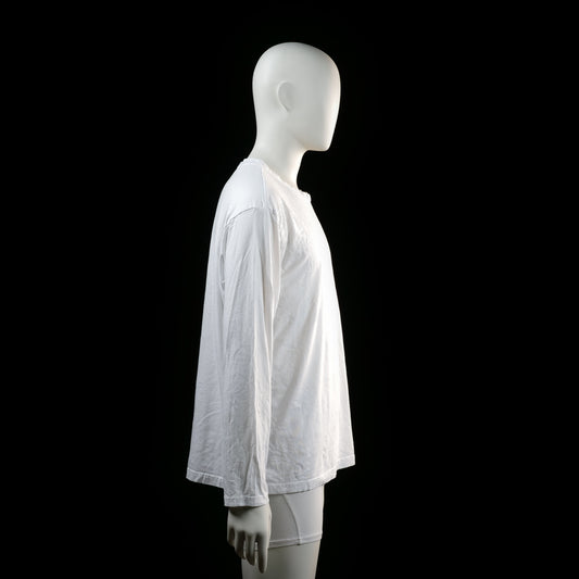H&M - long-sleeve top - White - (Storlek: L)