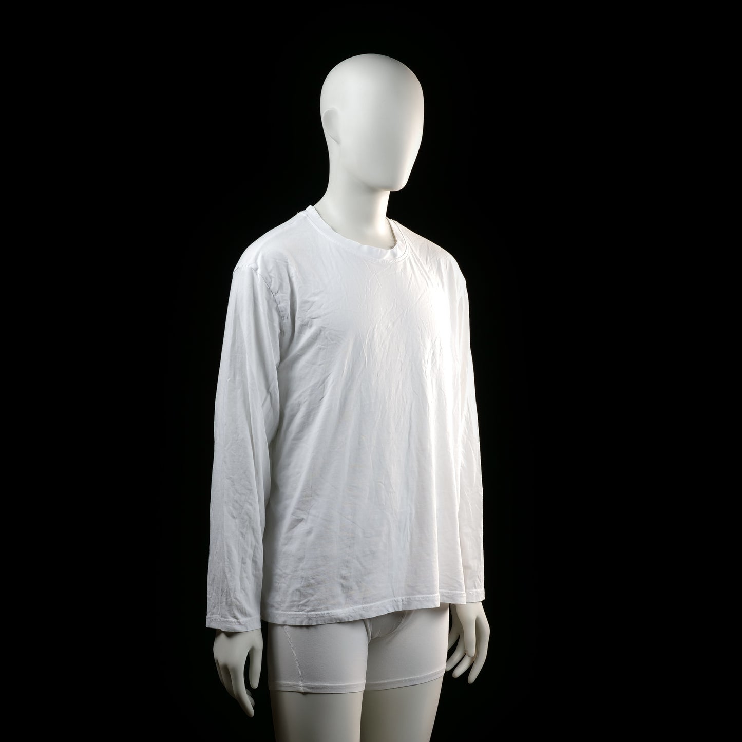 H&M - long-sleeve top - White - (Storlek: L)