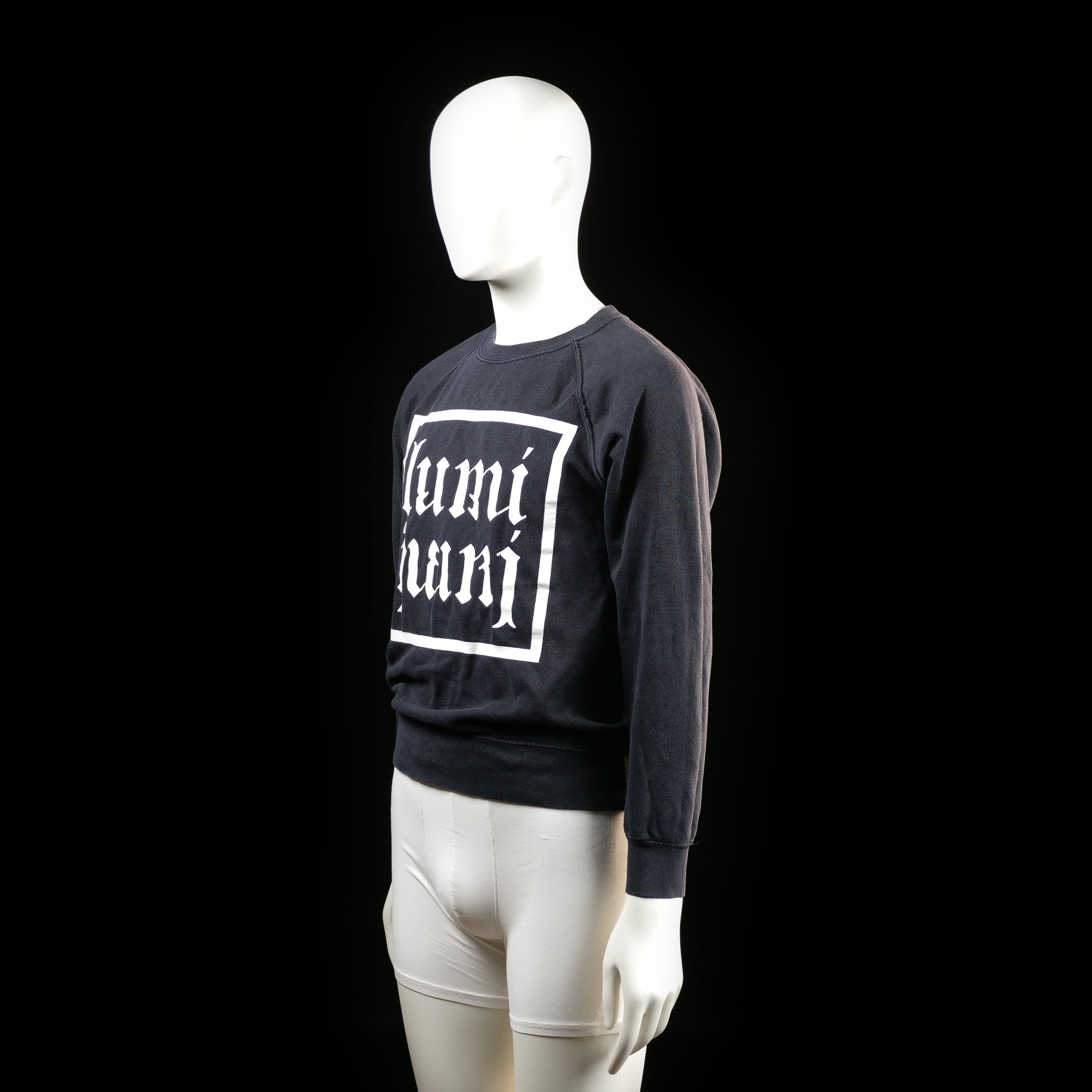 Fruit Of The Loom - sweatshirt - Black, White - (Storlek: S)