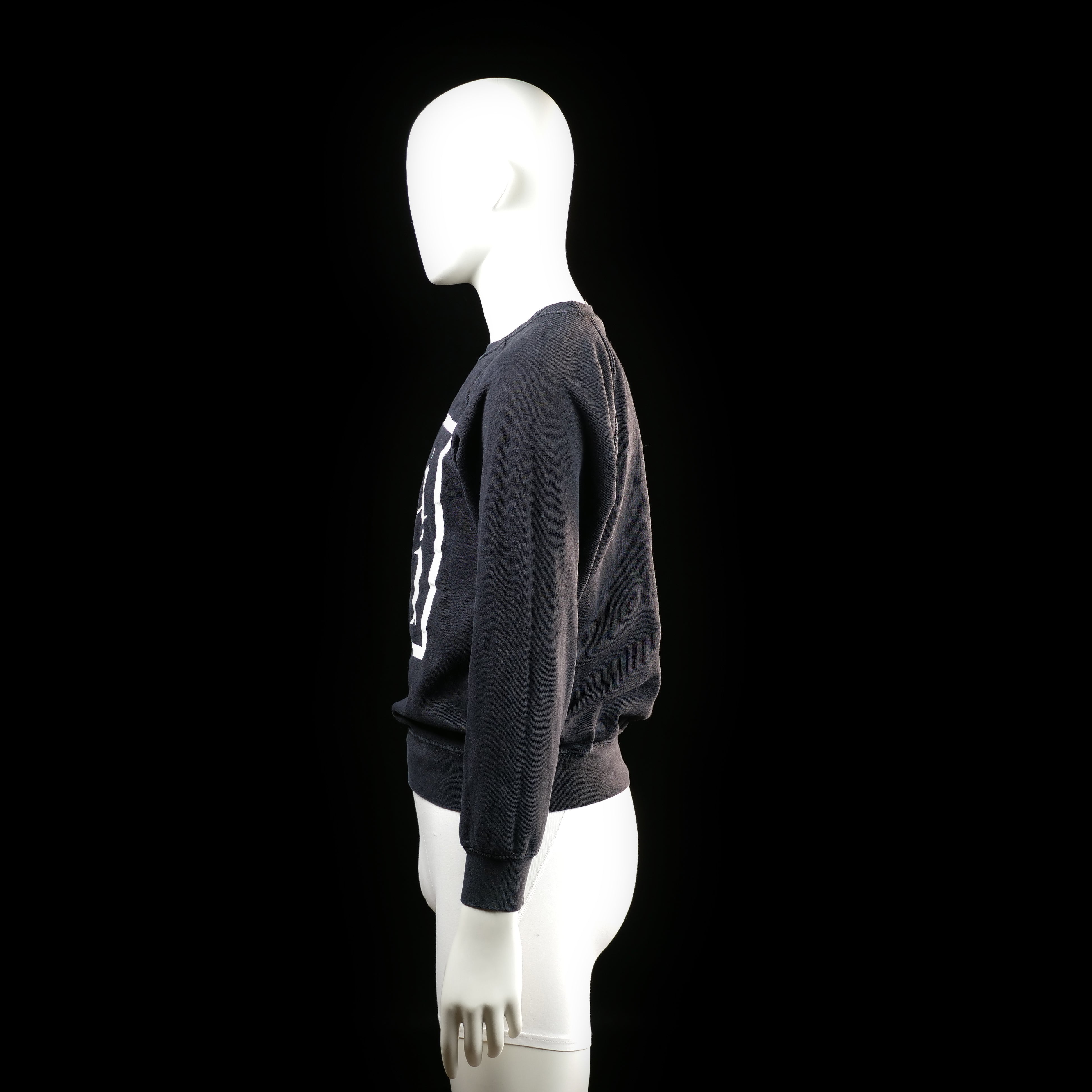 Fruit Of The Loom - sweatshirt - Black, White - (Storlek: S)