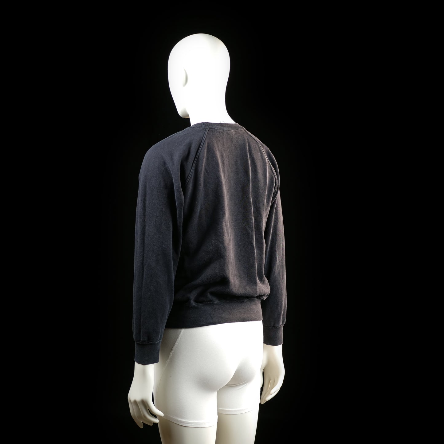 Fruit Of The Loom - sweatshirt - Black, White - (Storlek: S)