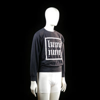 Fruit Of The Loom - sweatshirt - Black, White - (Storlek: S)