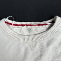 Marine - sweater - White, Red, Navy - (Storlek: S)