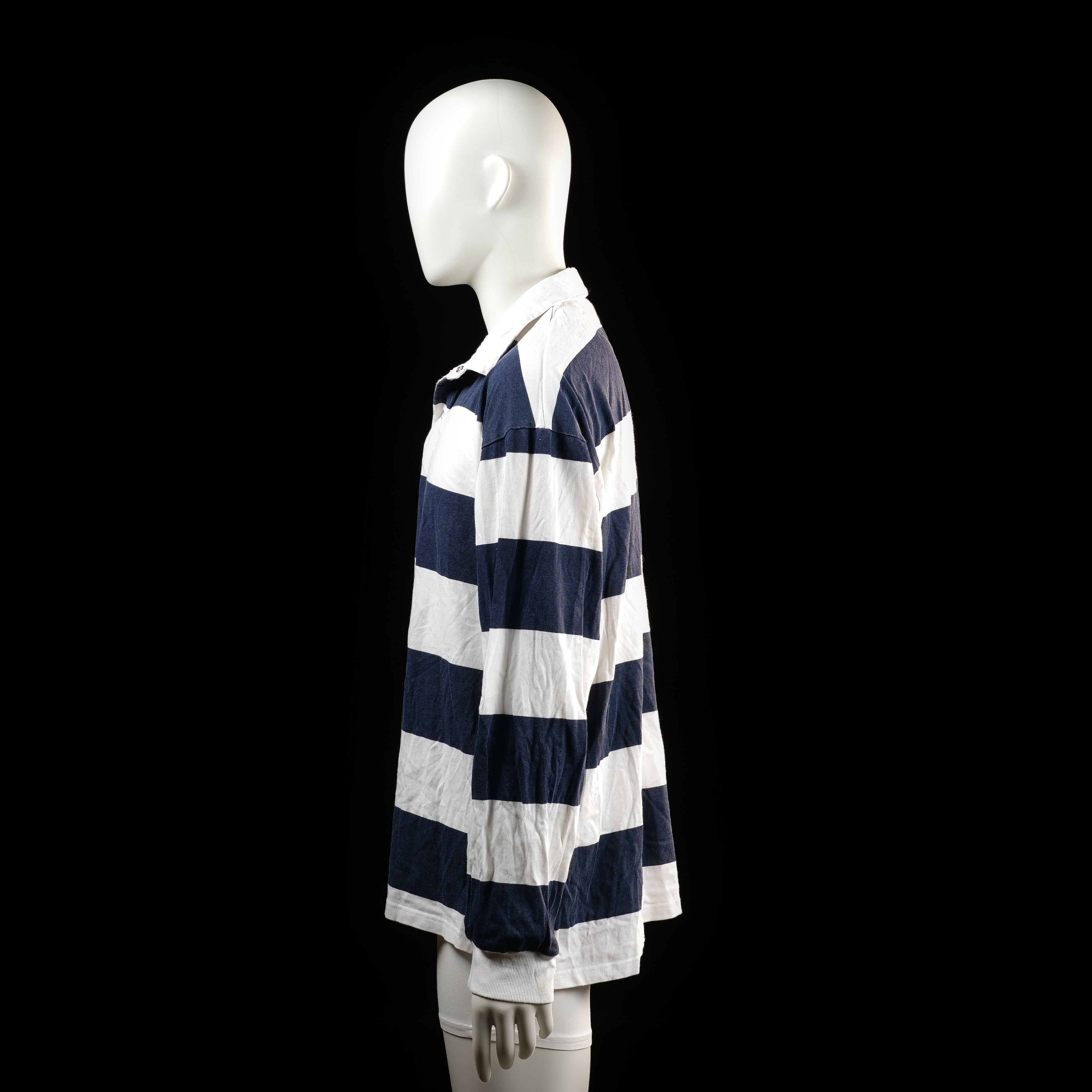 Lager 157 - shirt - White, Navy - (Storlek: L)