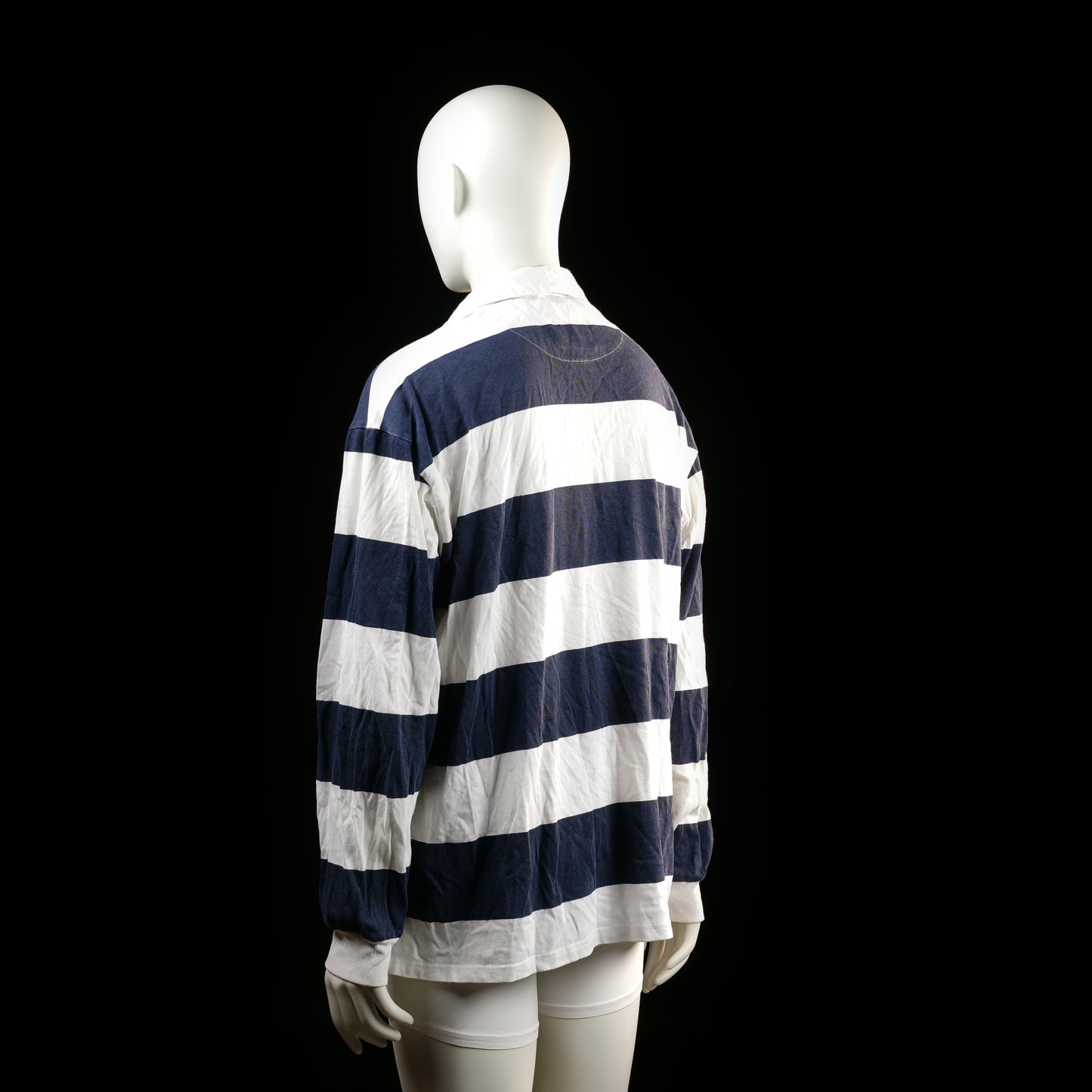 Lager 157 - shirt - White, Navy - (Storlek: L)