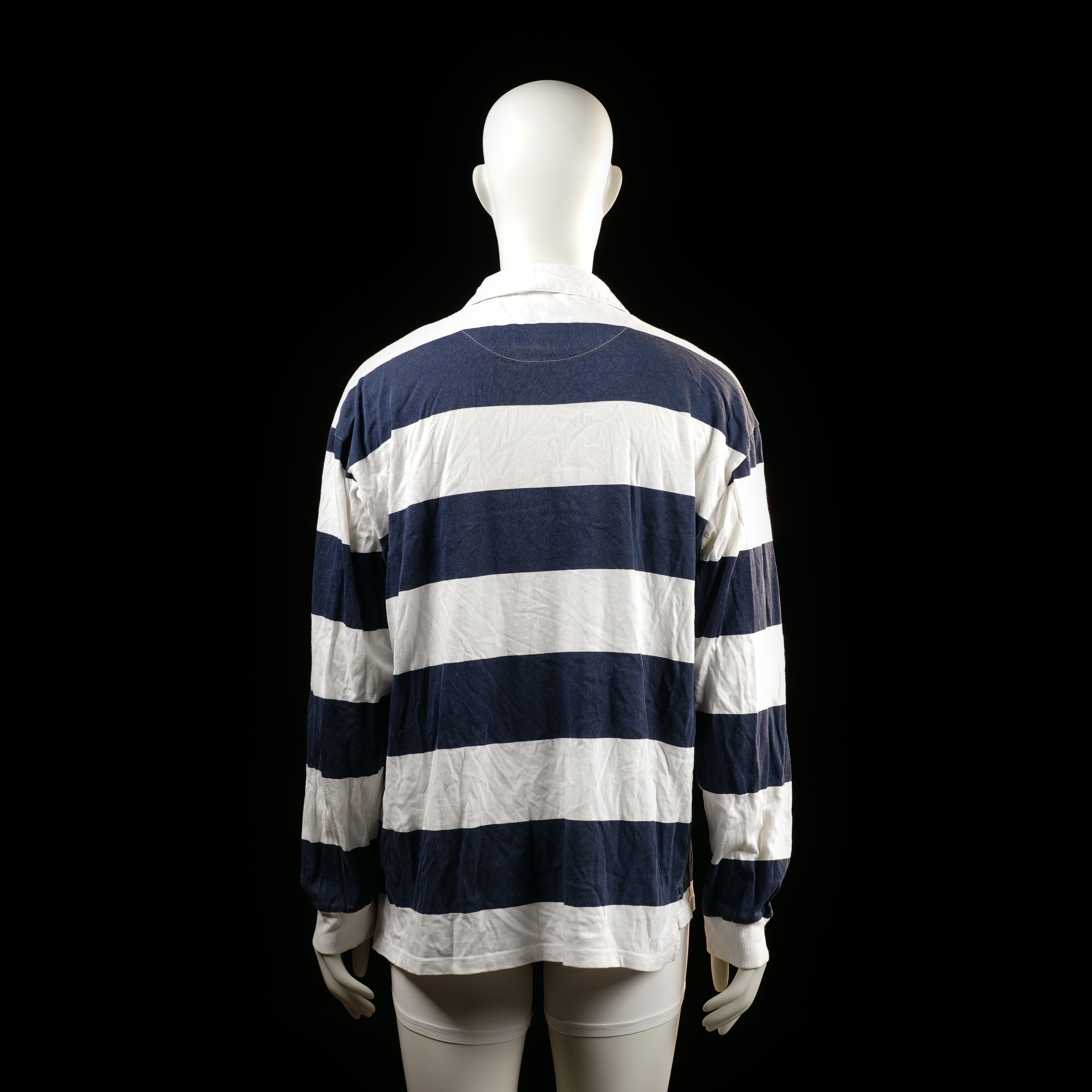 Lager 157 - shirt - White, Navy - (Storlek: L)