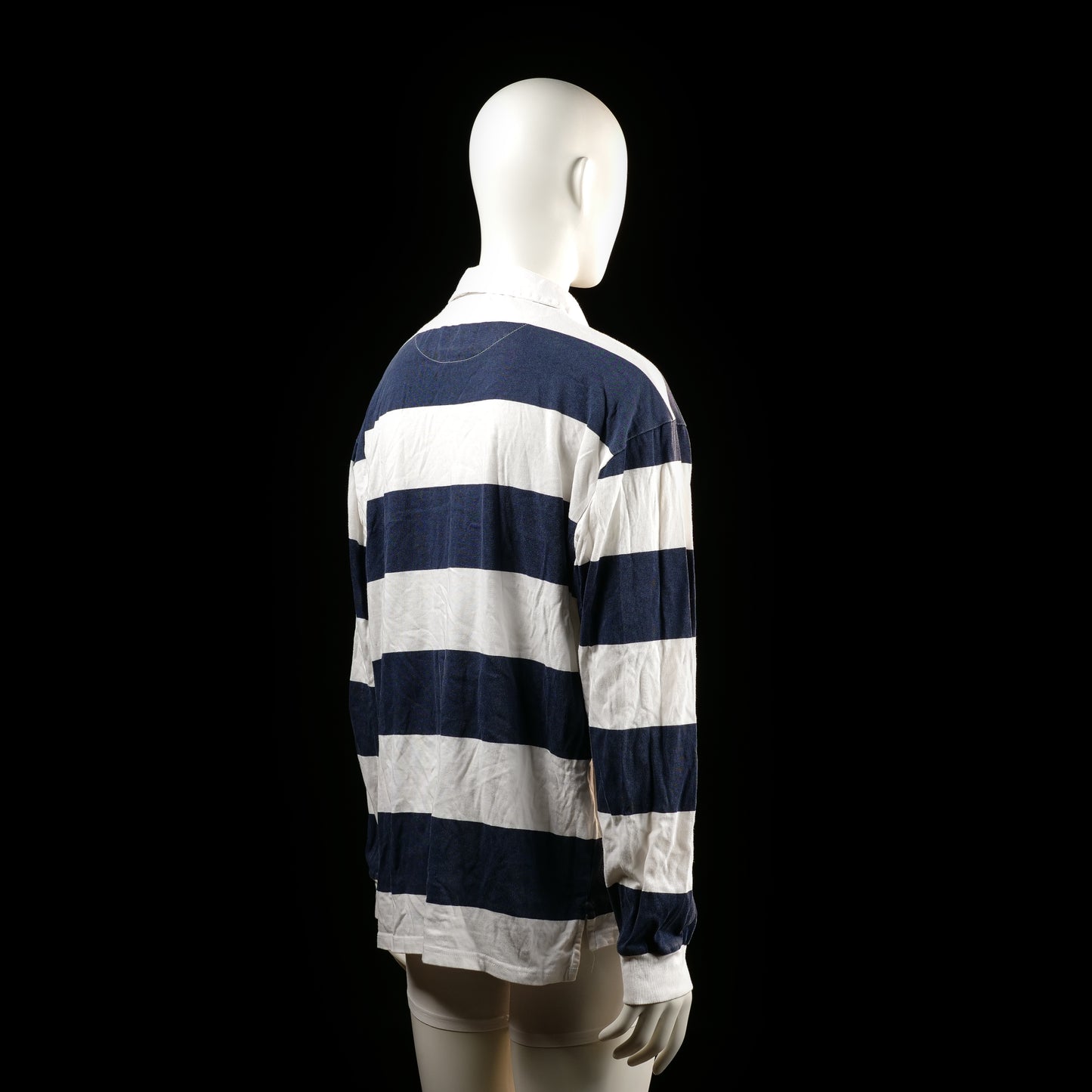 Lager 157 - shirt - White, Navy - (Storlek: L)