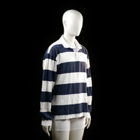 Lager 157 - shirt - White, Navy - (Storlek: L)