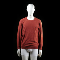 Jakamen - sweater - Brick Red - (Storlek: XL)