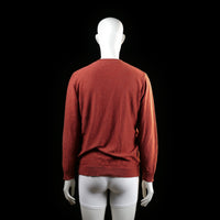 Jakamen - sweater - Brick Red - (Storlek: XL)