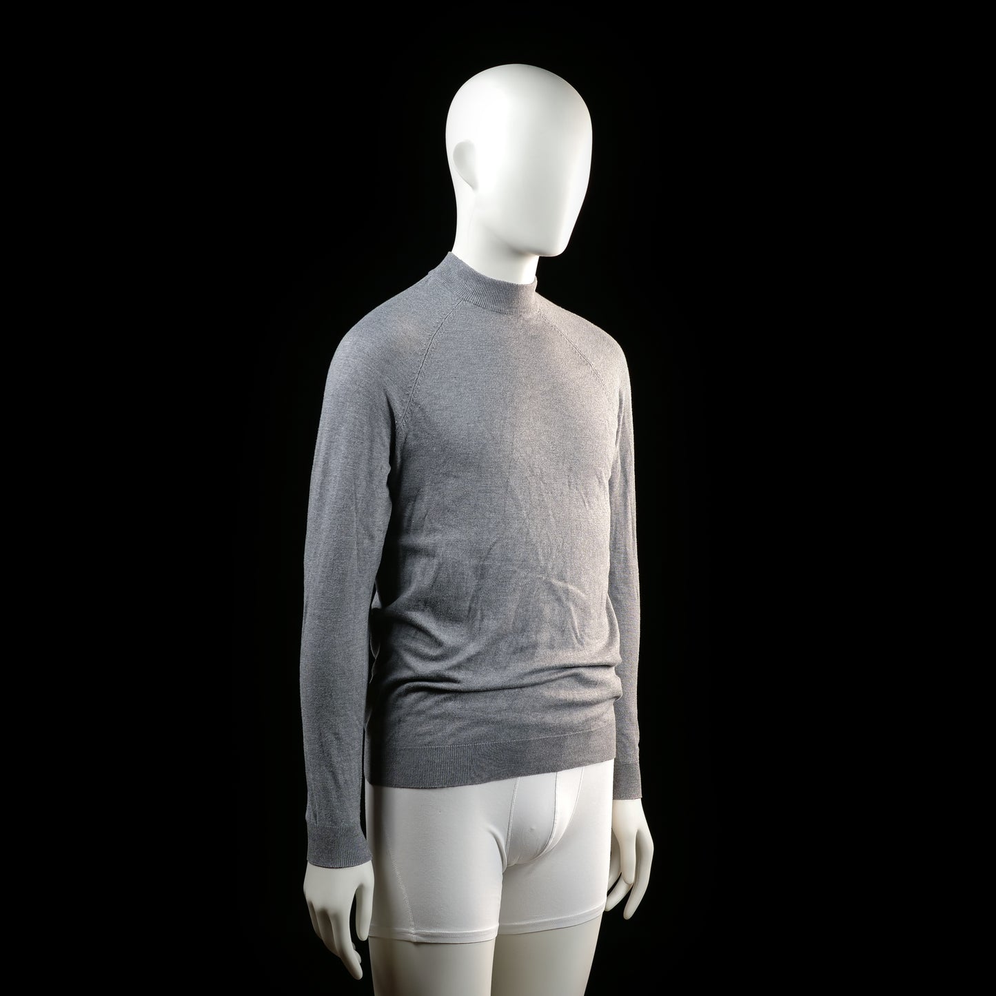 Zara - sweater - Light Gray - (Storlek: S)