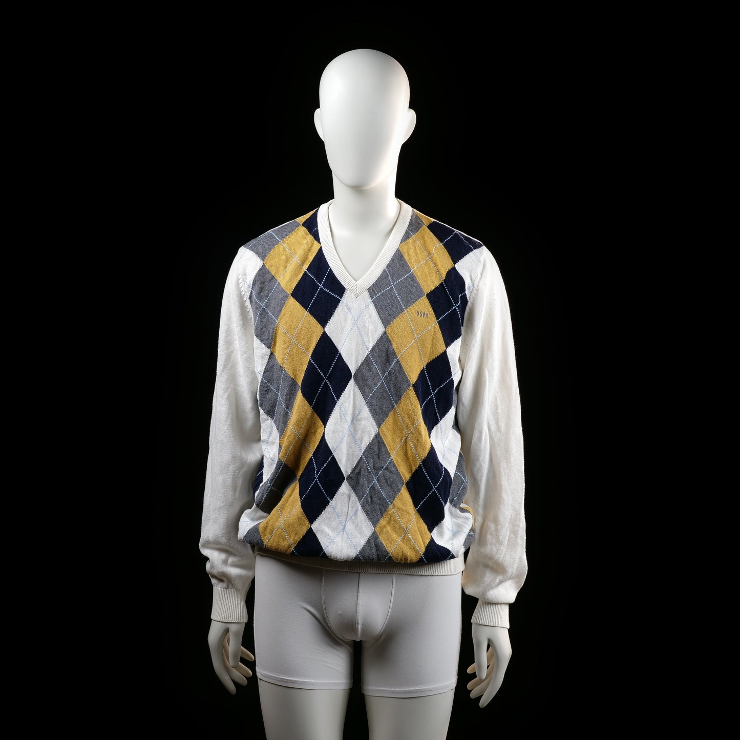 U.S. Polo Assn - sweater - MULTICOLORED - (Storlek: L)