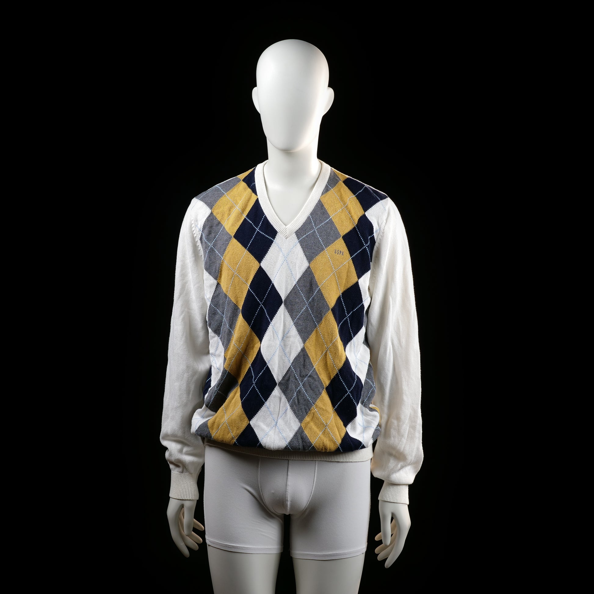 U.S. Polo Assn - sweater - MULTICOLORED - (Storlek: L)