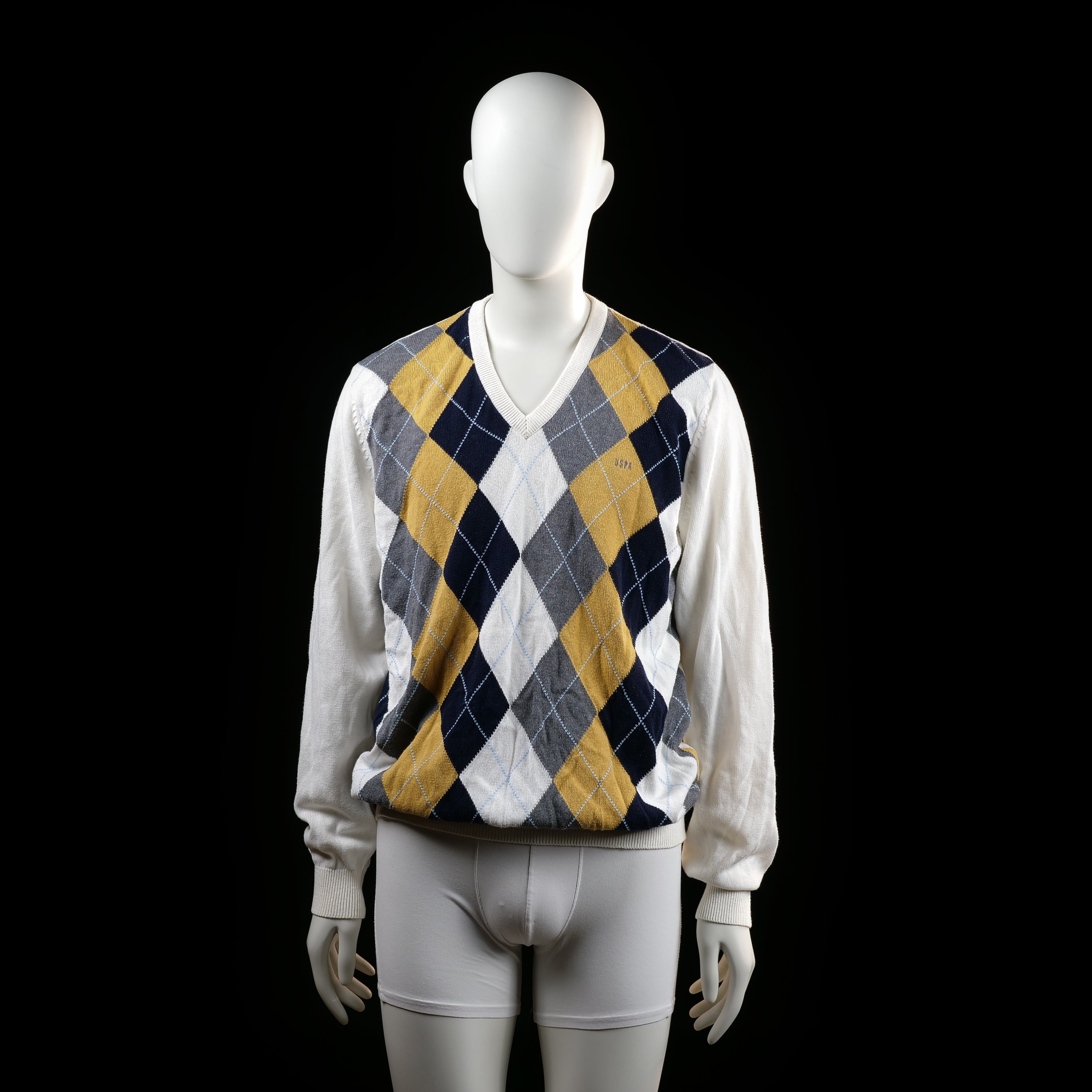 U.S. Polo Assn - sweater - MULTICOLORED - (Storlek: L)