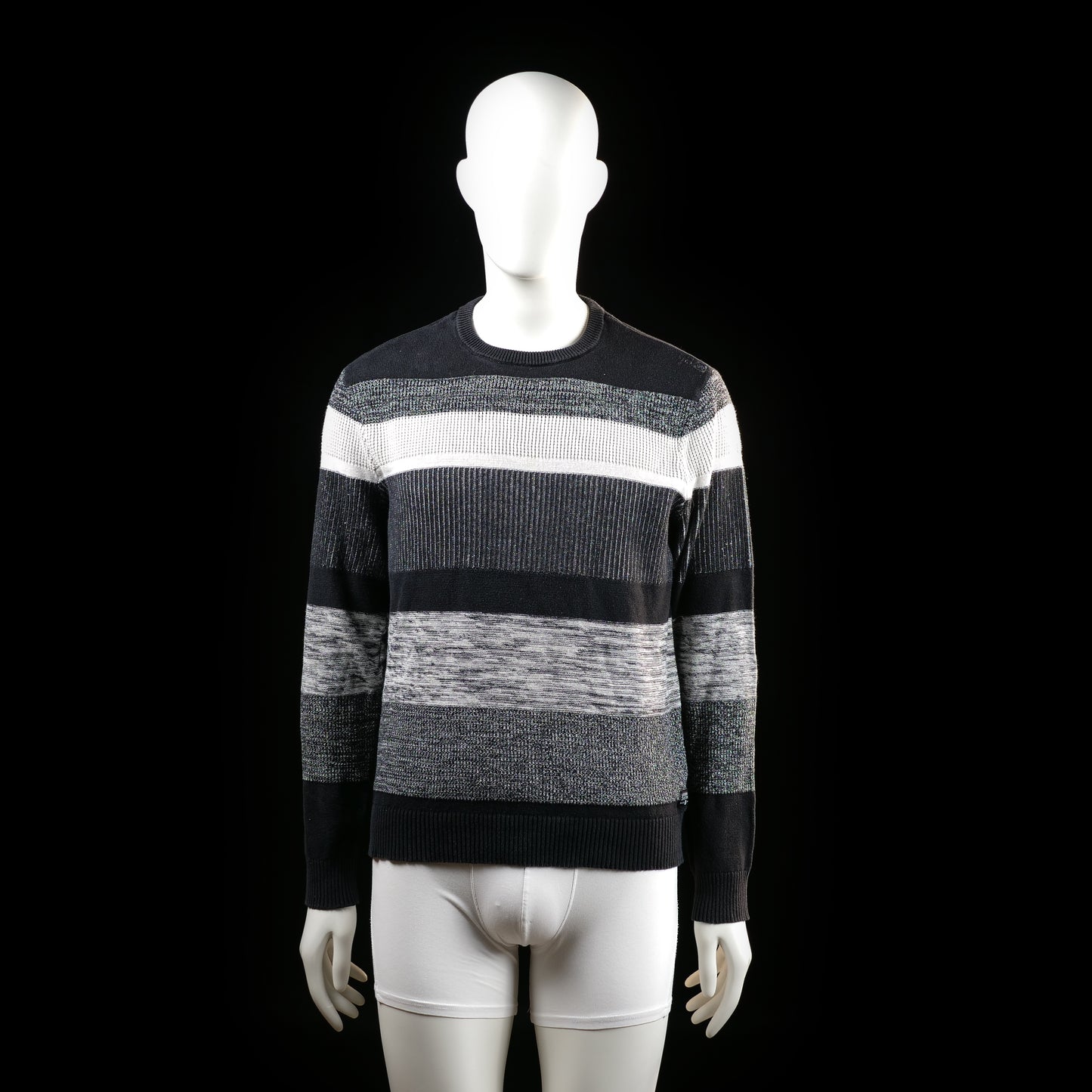 Urbndist - sweater - White, Charcoal - (Storlek: L)