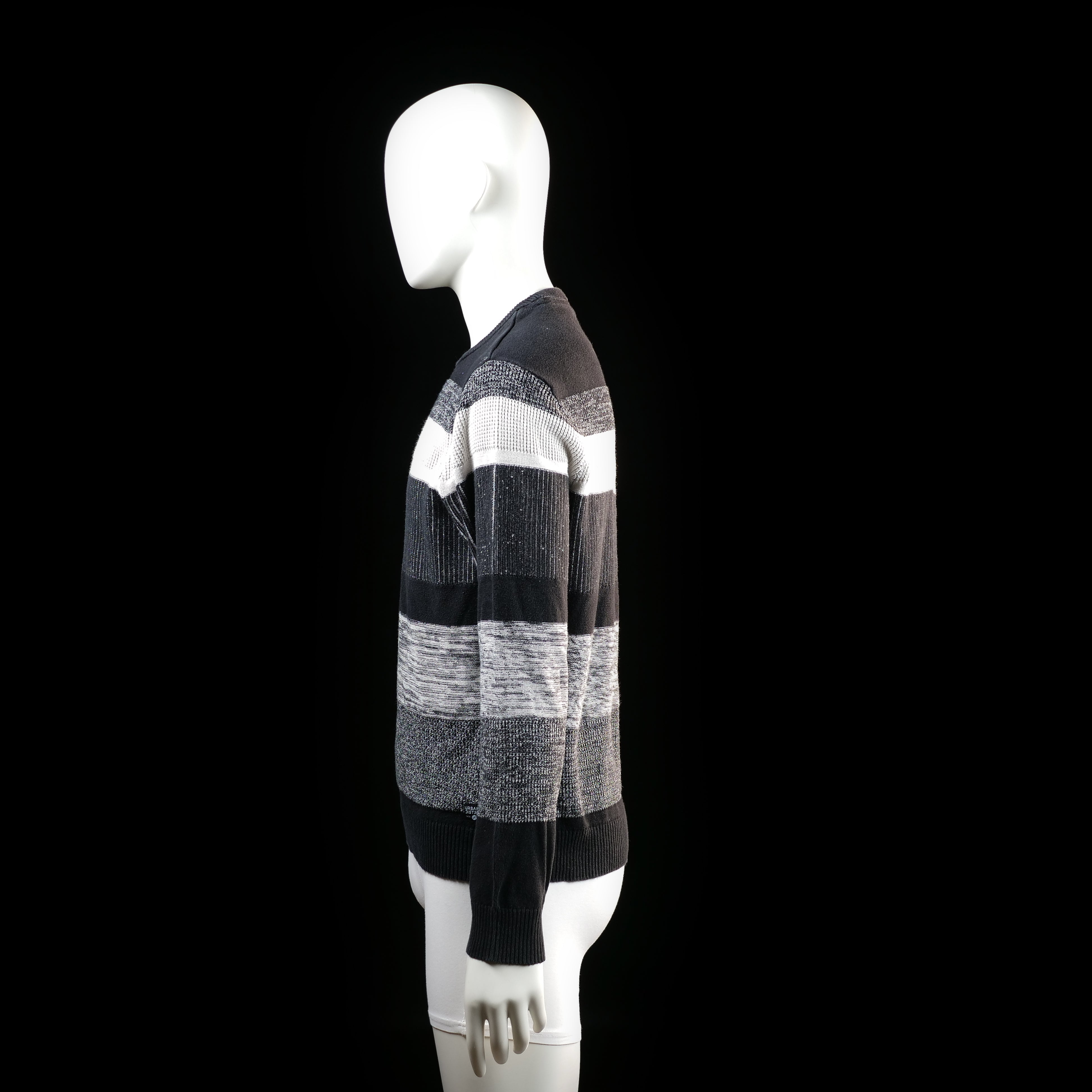 Urbndist - sweater - White, Charcoal - (Storlek: L)