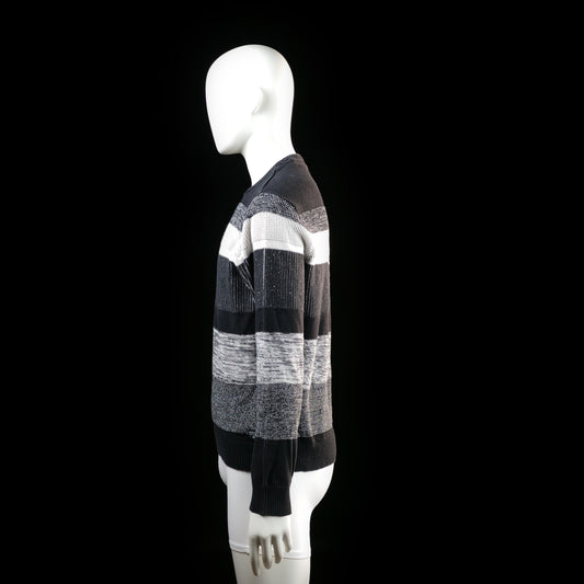 Urbndist - sweater - White, Charcoal - (Storlek: L)