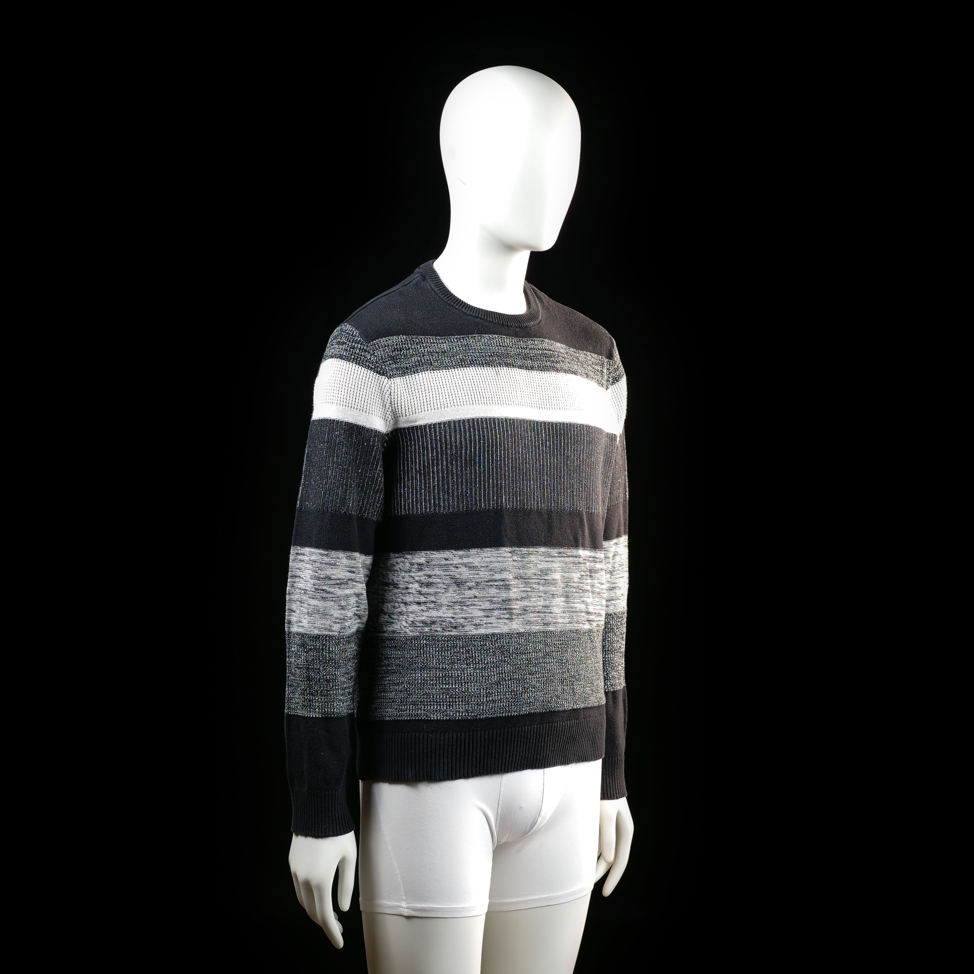 Urbndist - sweater - White, Charcoal - (Storlek: L)