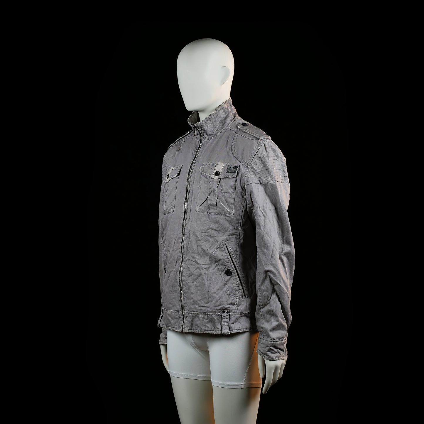 Jack & Jones - hunting jacket - Light Gray - (Storlek: XL)
