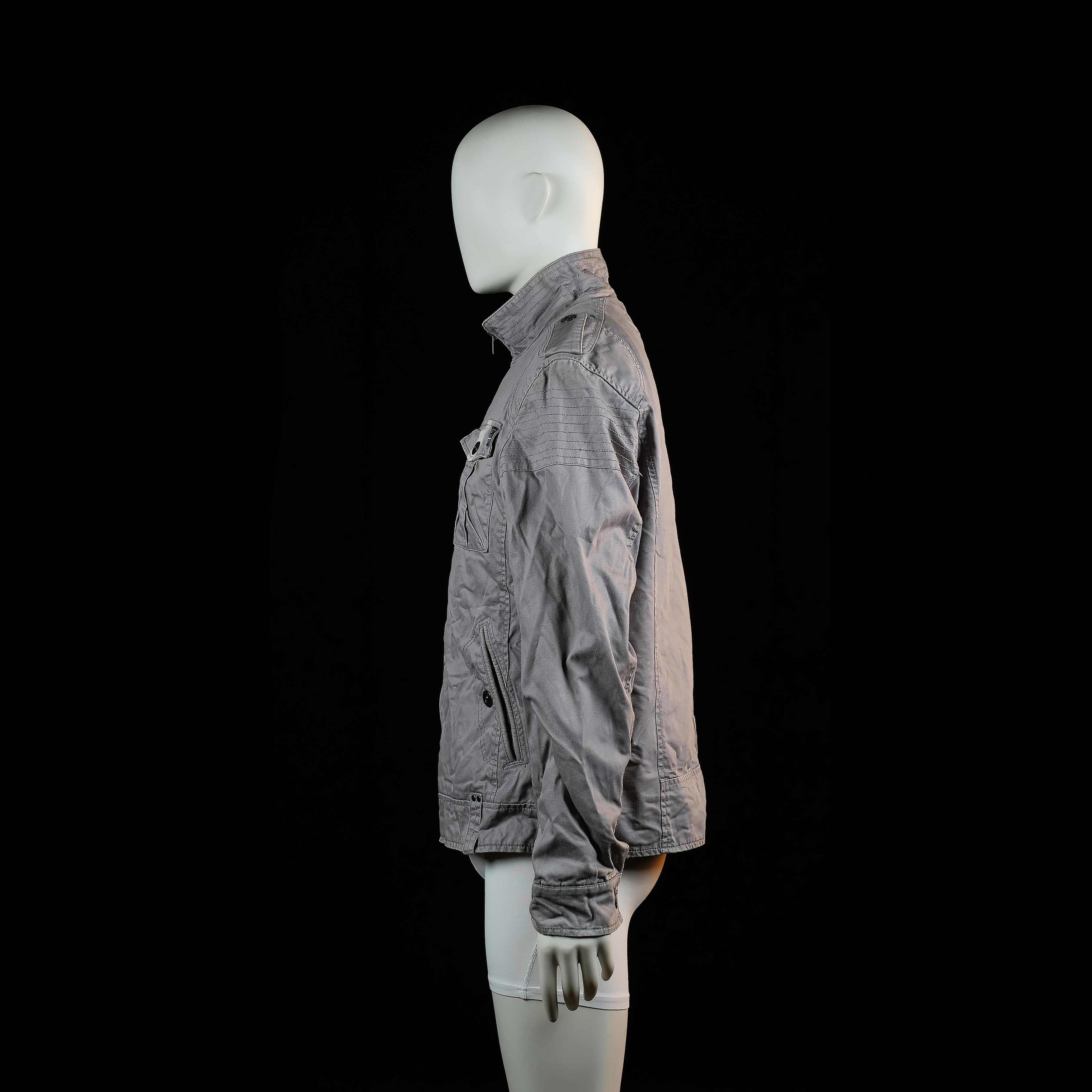 Jack & Jones - hunting jacket - Light Gray - (Storlek: XL)