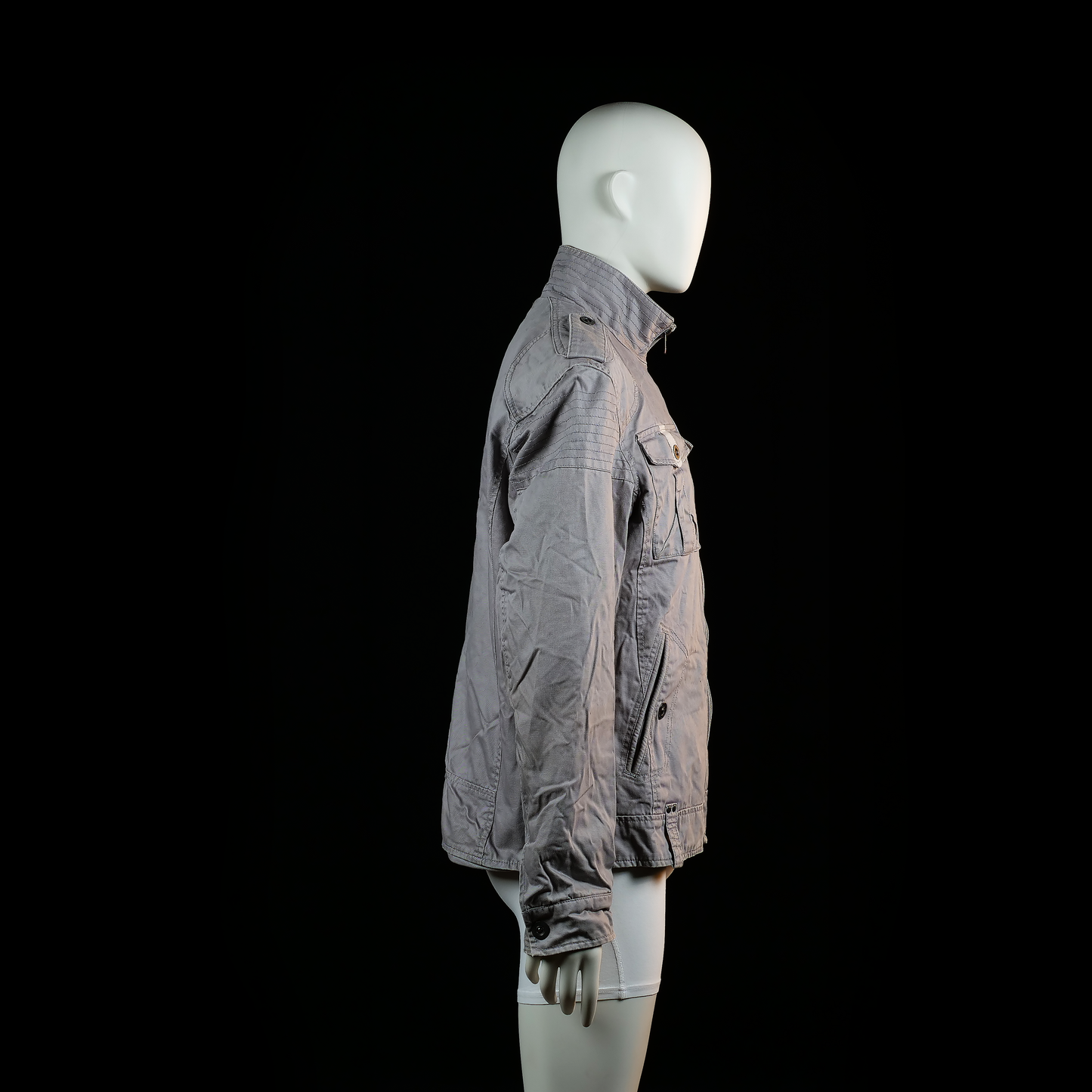 Jack & Jones - hunting jacket - Light Gray - (Storlek: XL)