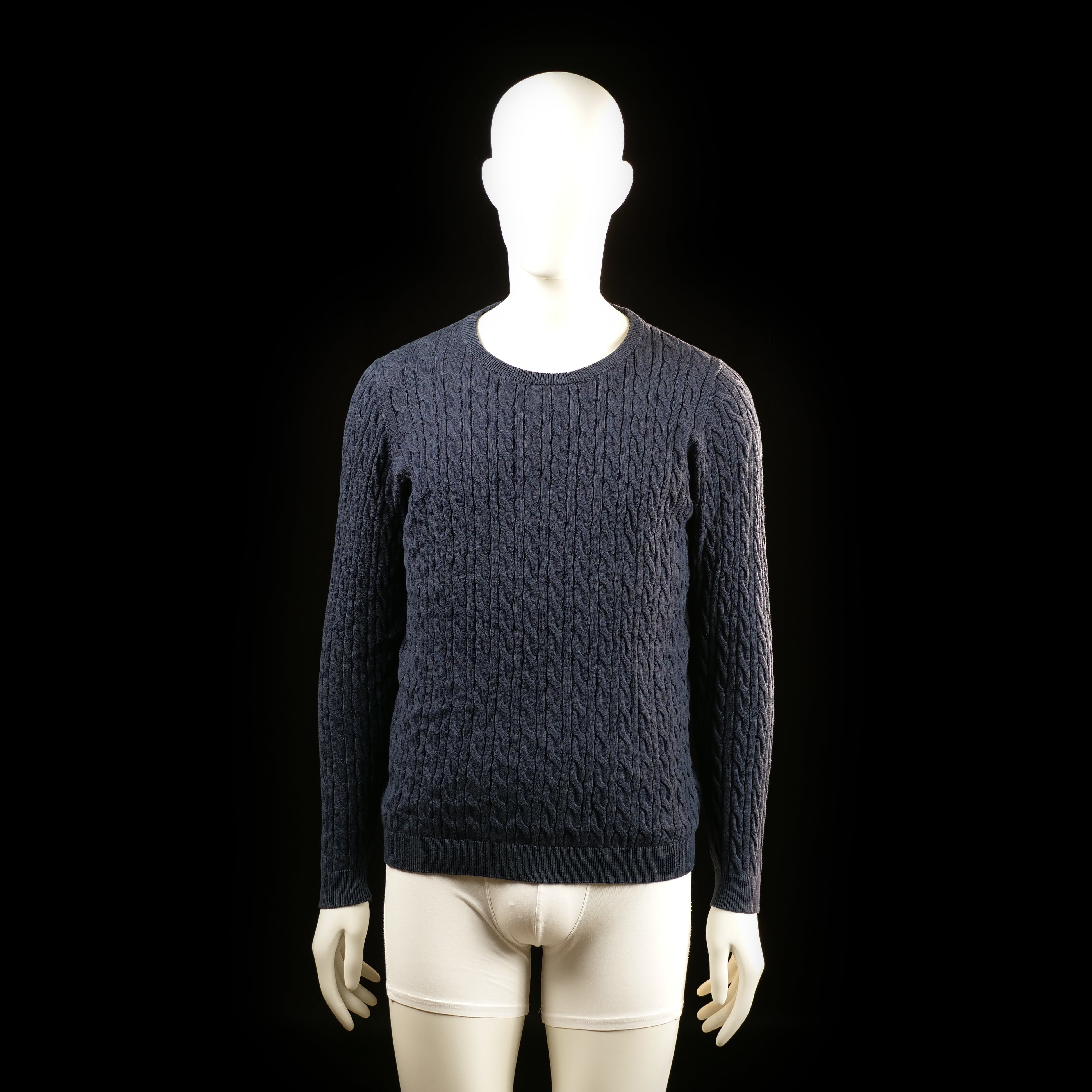Basic You - sweater - Navy - (Storlek: L)