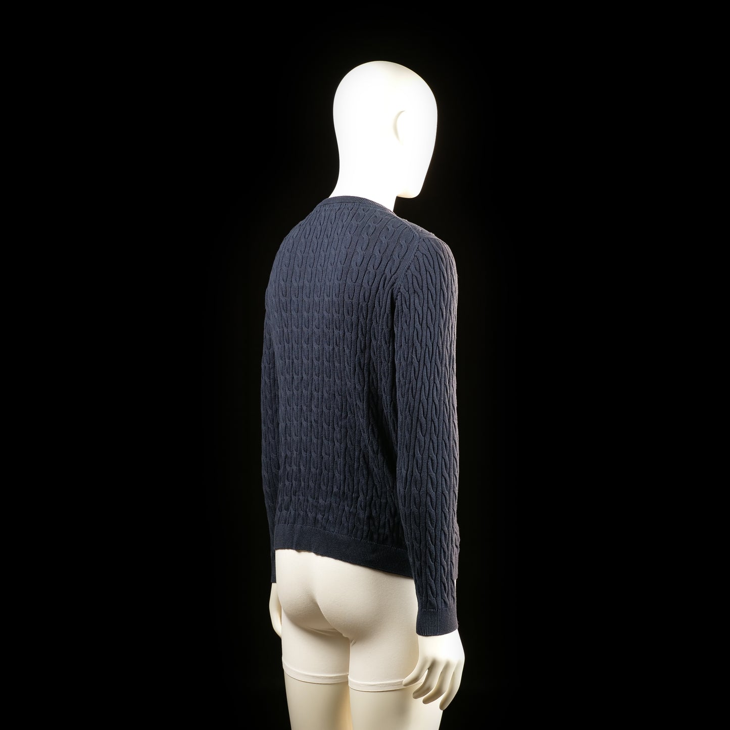 Basic You - sweater - Navy - (Storlek: L)