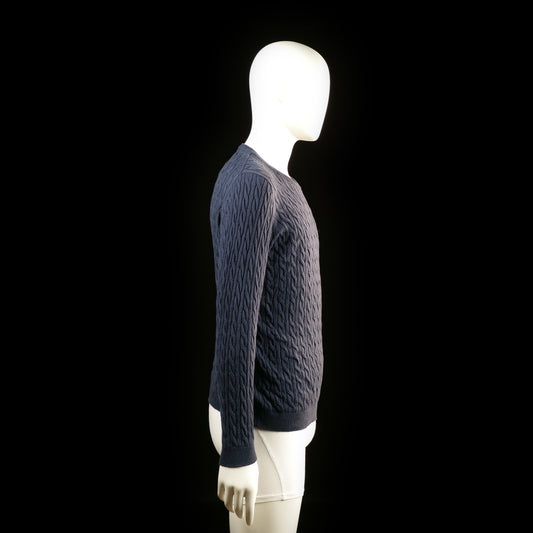 Basic You - sweater - Navy - (Storlek: L)