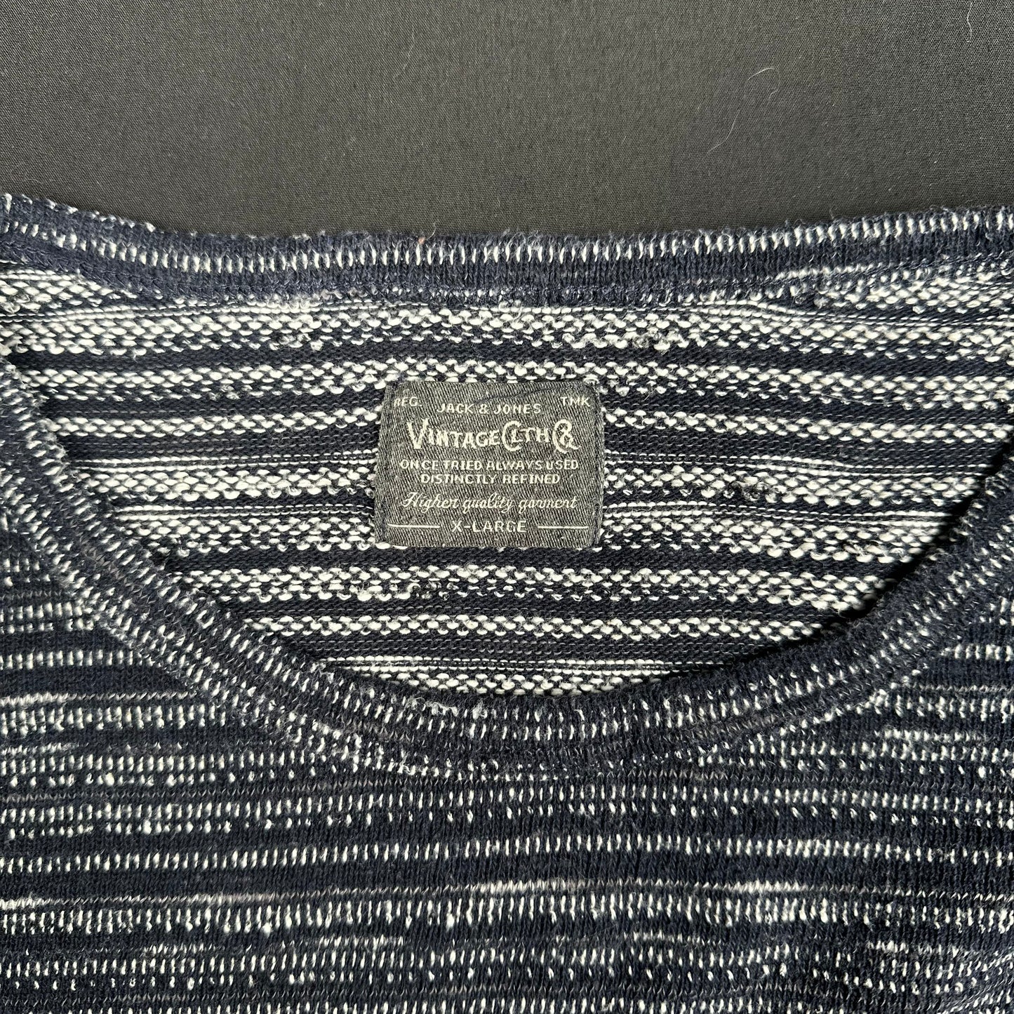 Jack & Jones - long-sleeve top - MULTICOLORED - (Storlek: XL)