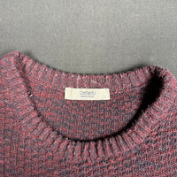 Defacto - sweater - Burgundy, Navy - (Storlek: L)