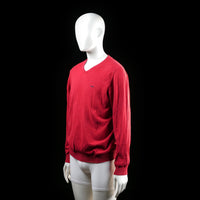 Hampton Republic - sweater - Red, Navy - (Storlek: M)