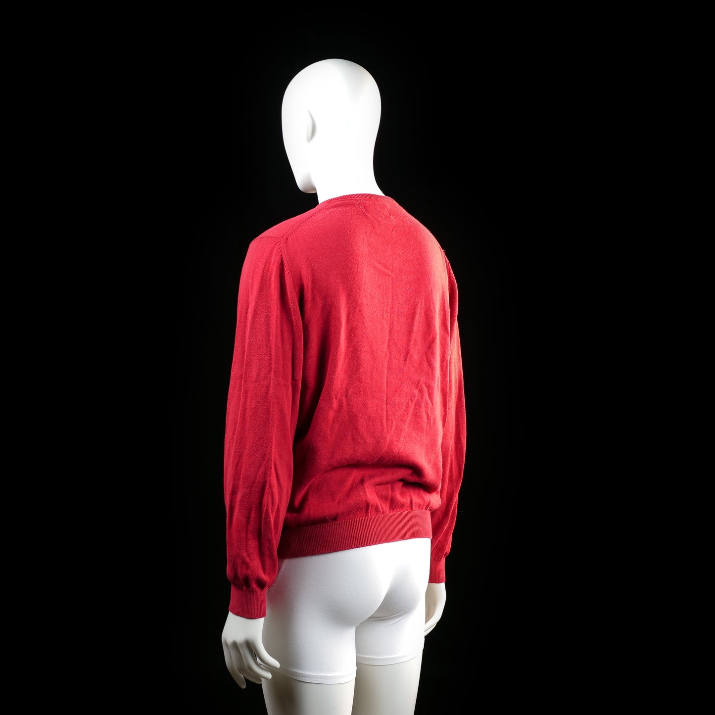 Hampton Republic - sweater - Red, Navy - (Storlek: M)