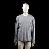 H&M - long-sleeve top - Light Gray - (Storlek: L)