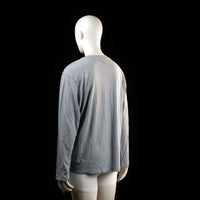 H&M - long-sleeve top - Light Gray - (Storlek: L)