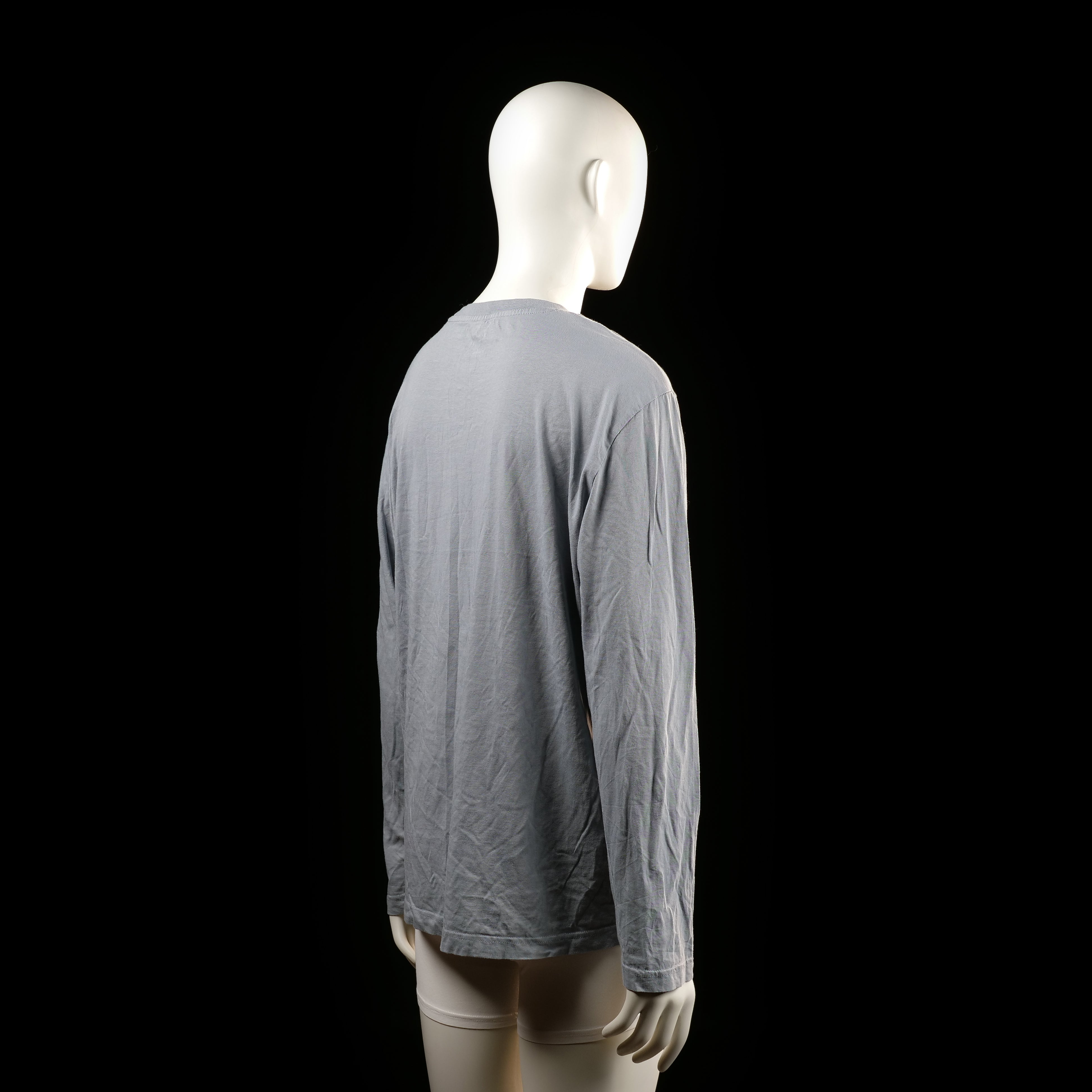 H&M - long-sleeve top - Light Gray - (Storlek: L)
