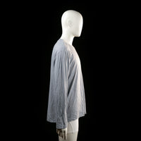 H&M - long-sleeve top - Light Gray - (Storlek: L)