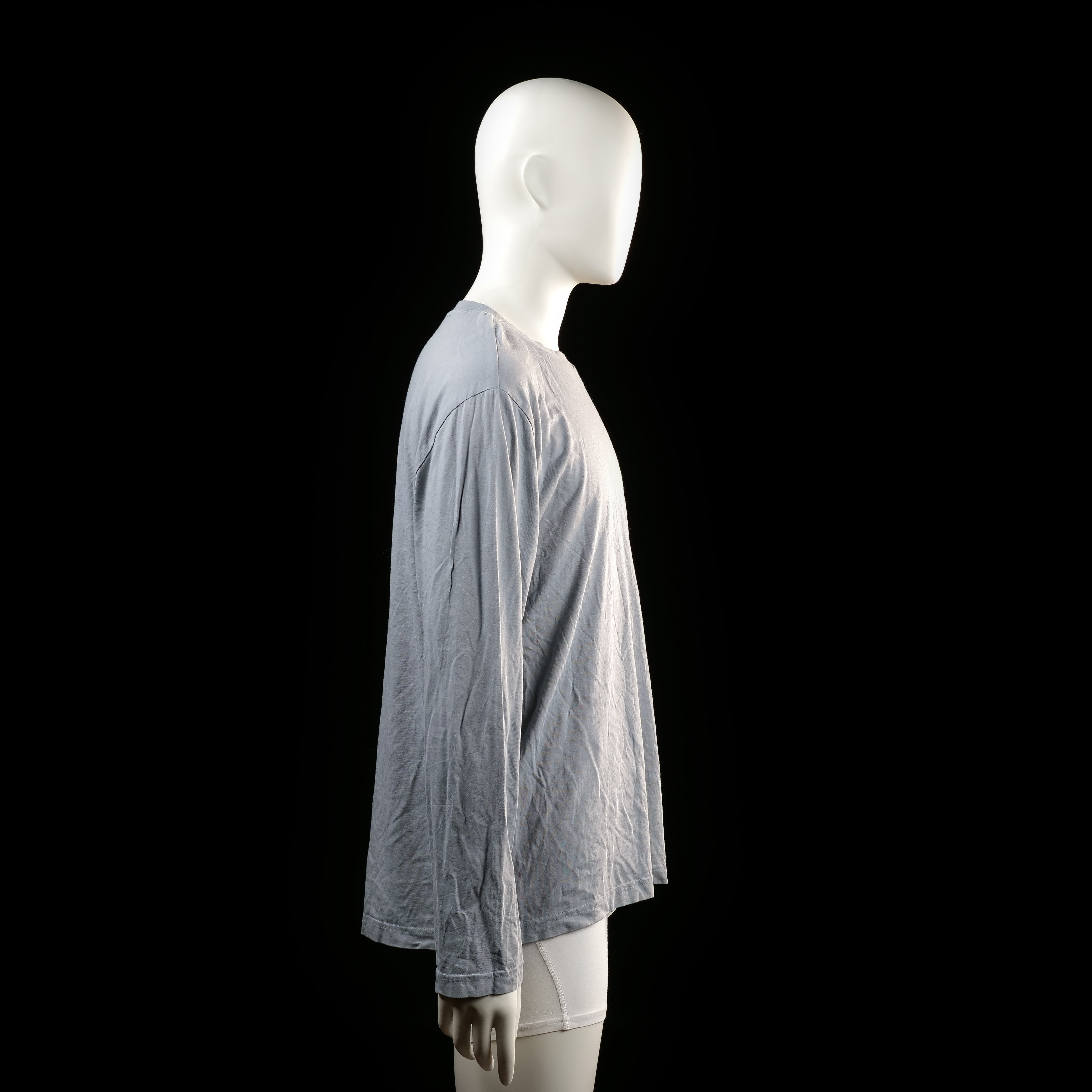H&M - long-sleeve top - Light Gray - (Storlek: L)