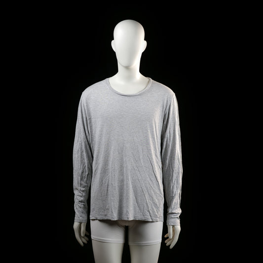 Soc - long-sleeve top - Light Gray - (Storlek: XL)