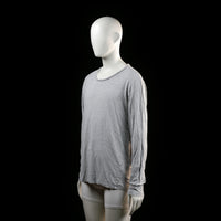 Soc - long-sleeve top - Light Gray - (Storlek: XL)