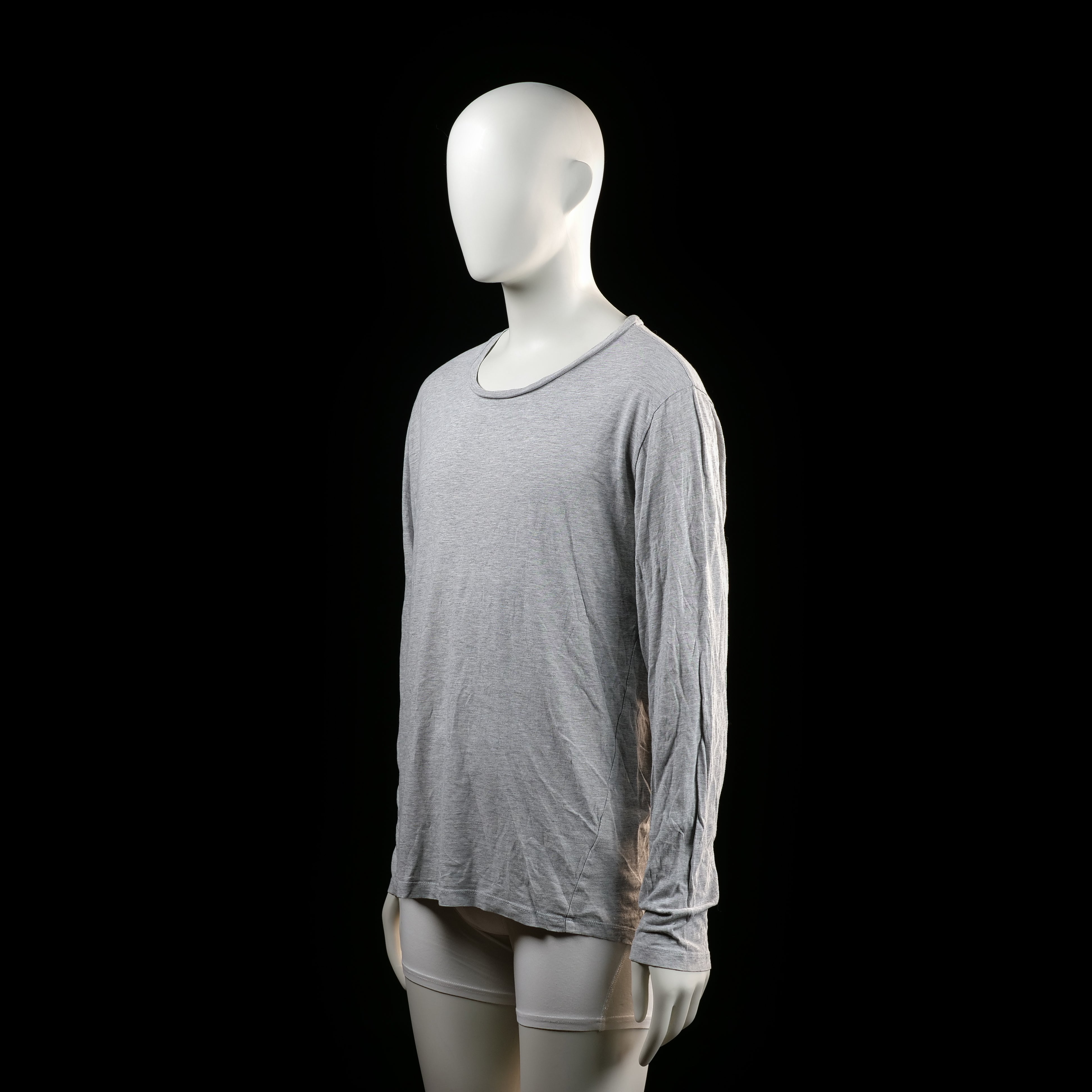 Soc - long-sleeve top - Light Gray - (Storlek: XL)