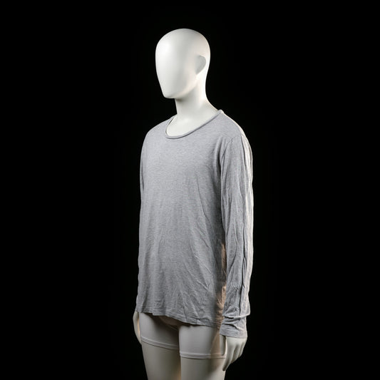 Soc - long-sleeve top - Light Gray - (Storlek: XL)