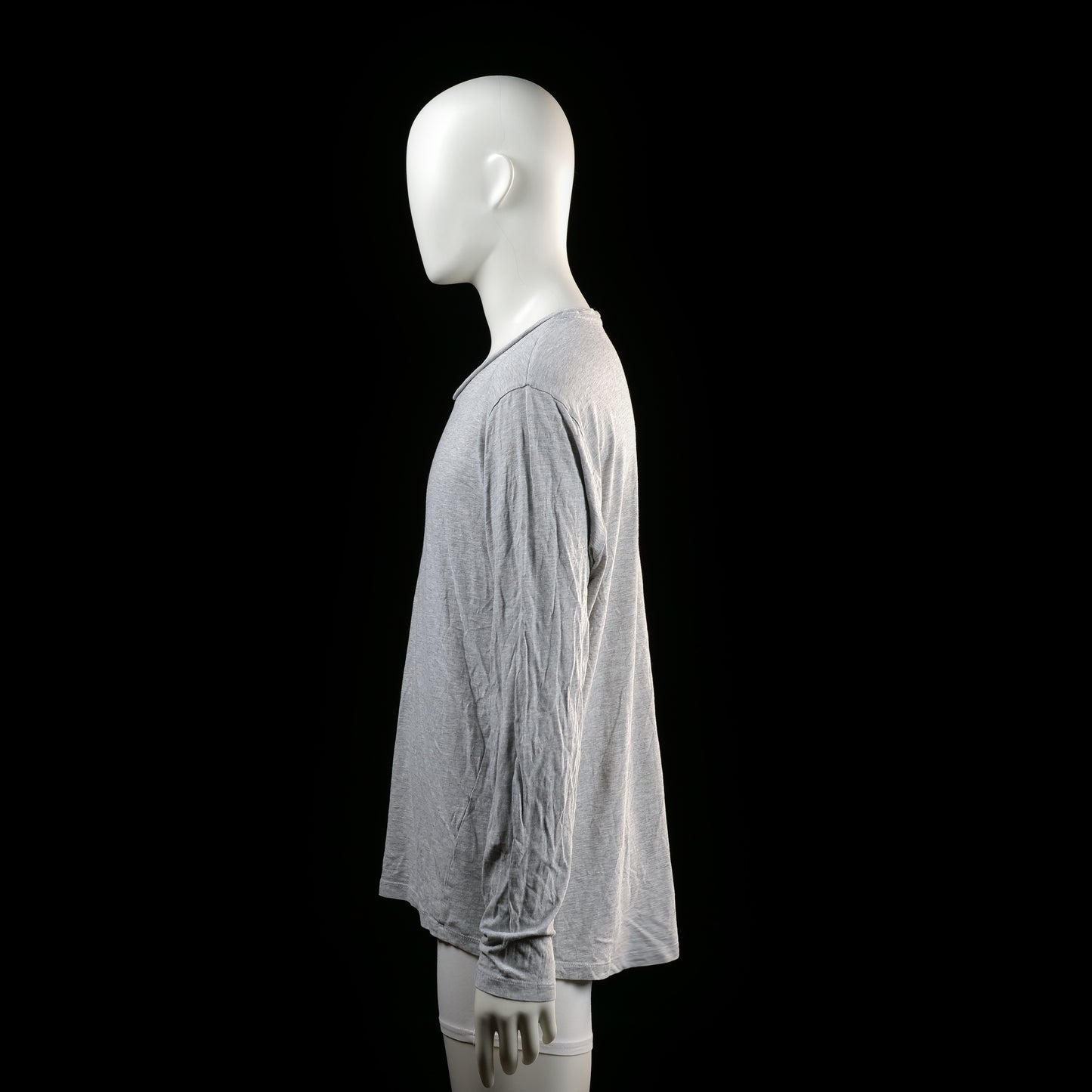 Soc - long-sleeve top - Light Gray - (Storlek: XL)
