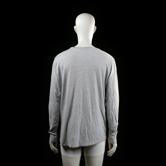 Soc - long-sleeve top - Light Gray - (Storlek: XL)