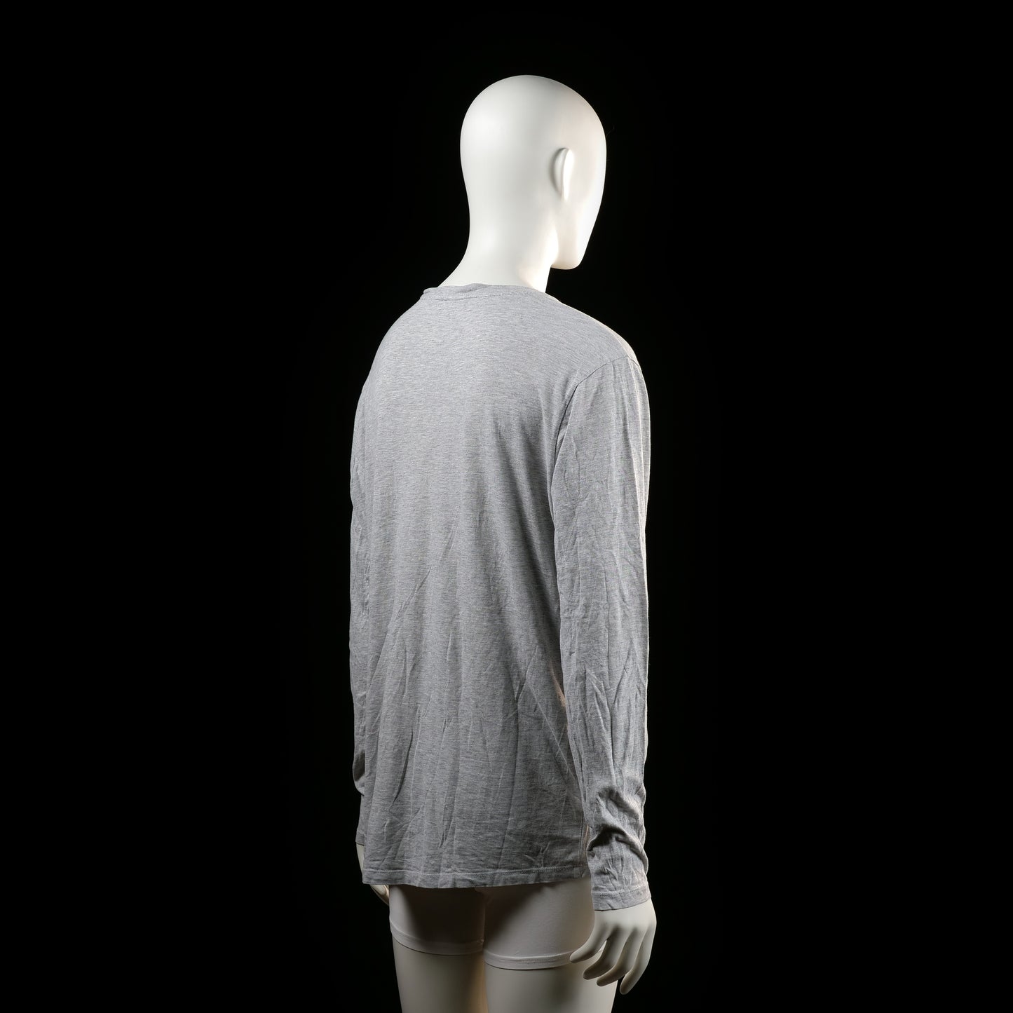 Soc - long-sleeve top - Light Gray - (Storlek: XL)