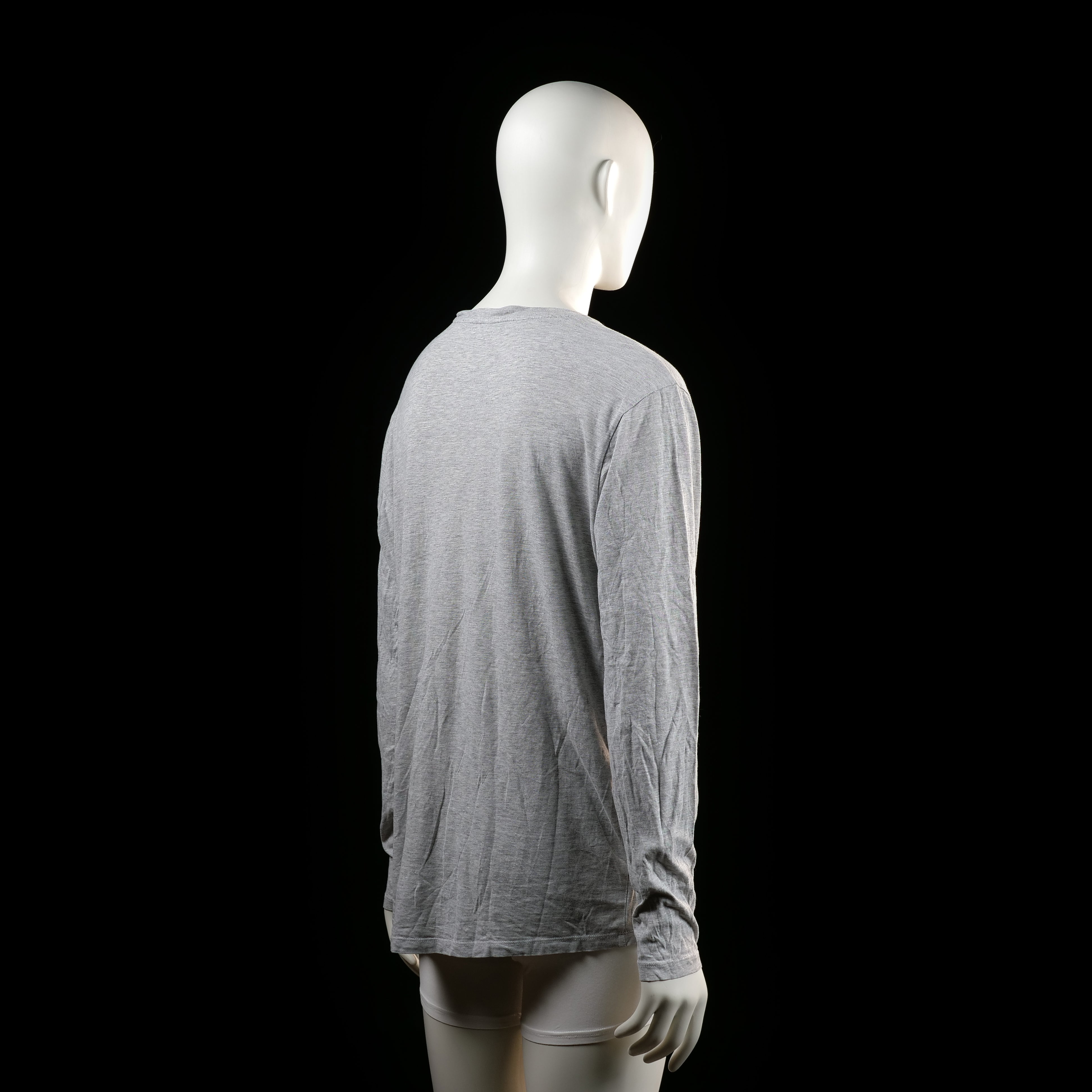 Soc - long-sleeve top - Light Gray - (Storlek: XL)