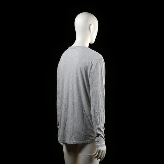 Soc - long-sleeve top - Light Gray - (Storlek: XL)