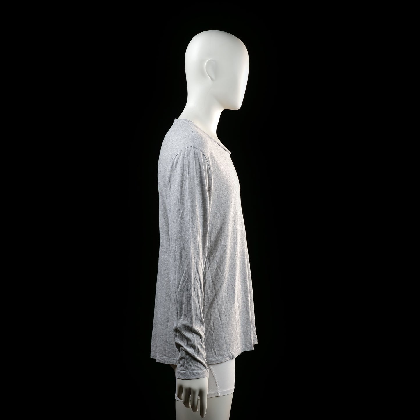 Soc - long-sleeve top - Light Gray - (Storlek: XL)