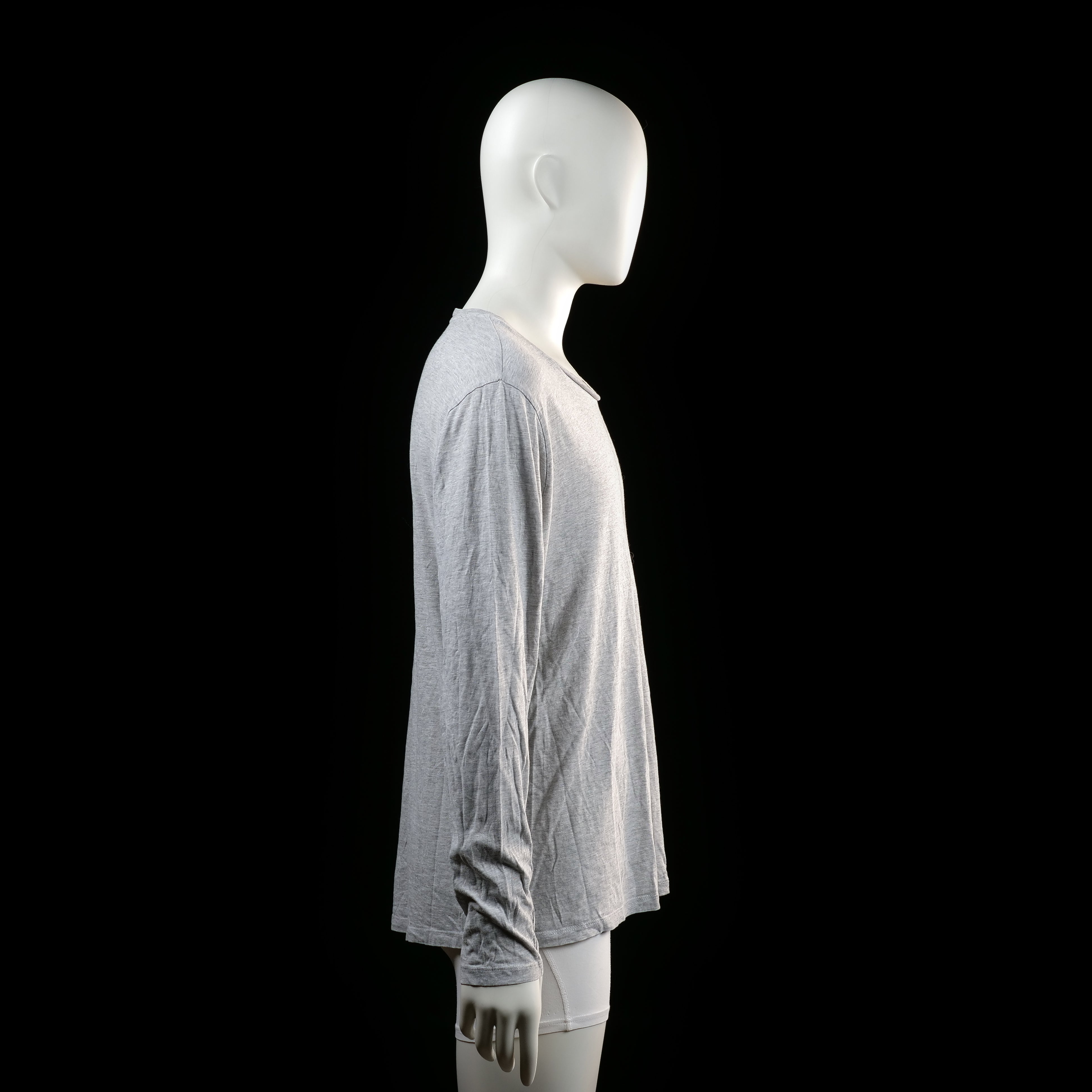 Soc - long-sleeve top - Light Gray - (Storlek: XL)