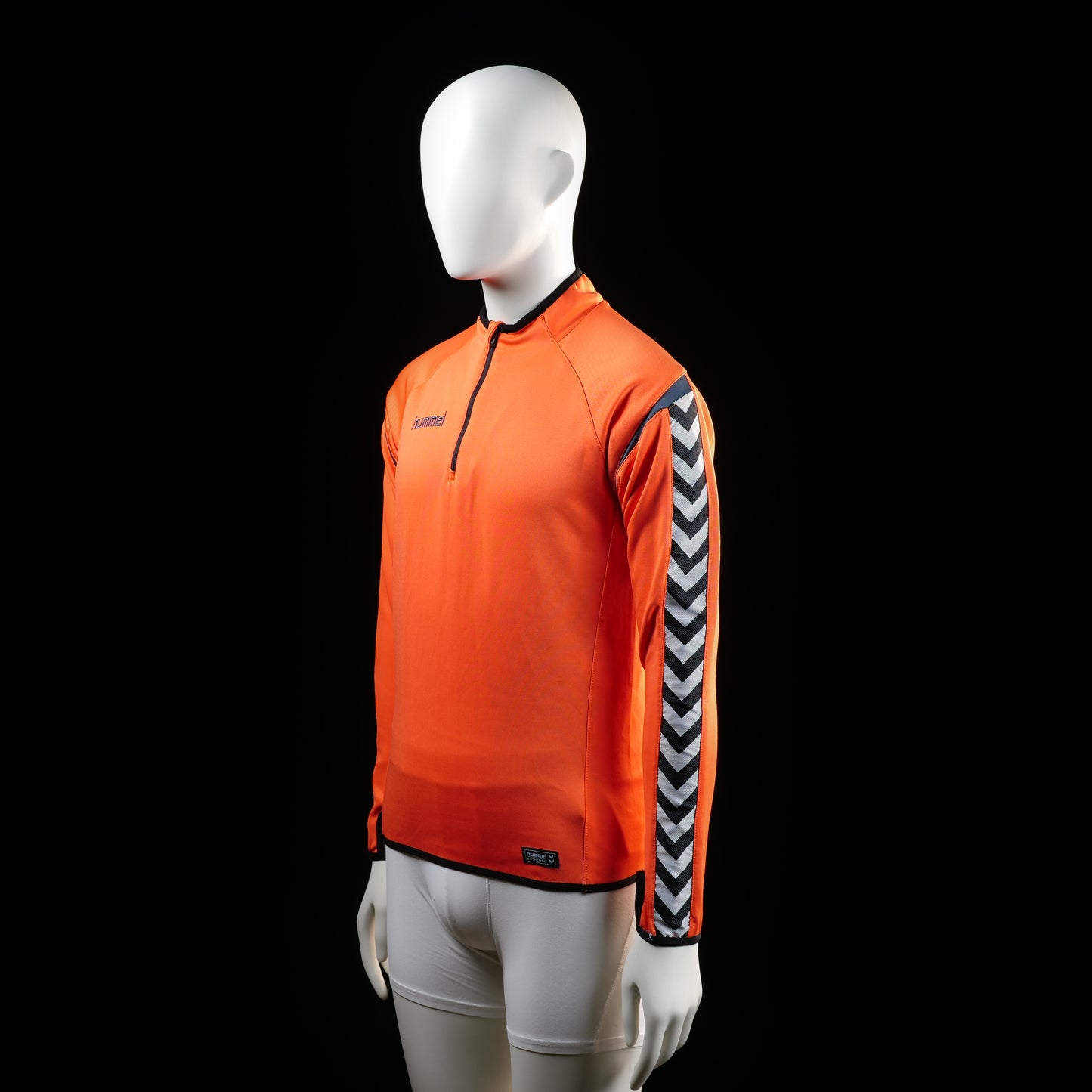 Hummel - sports top - Orange, Black - (Storlek: 176)