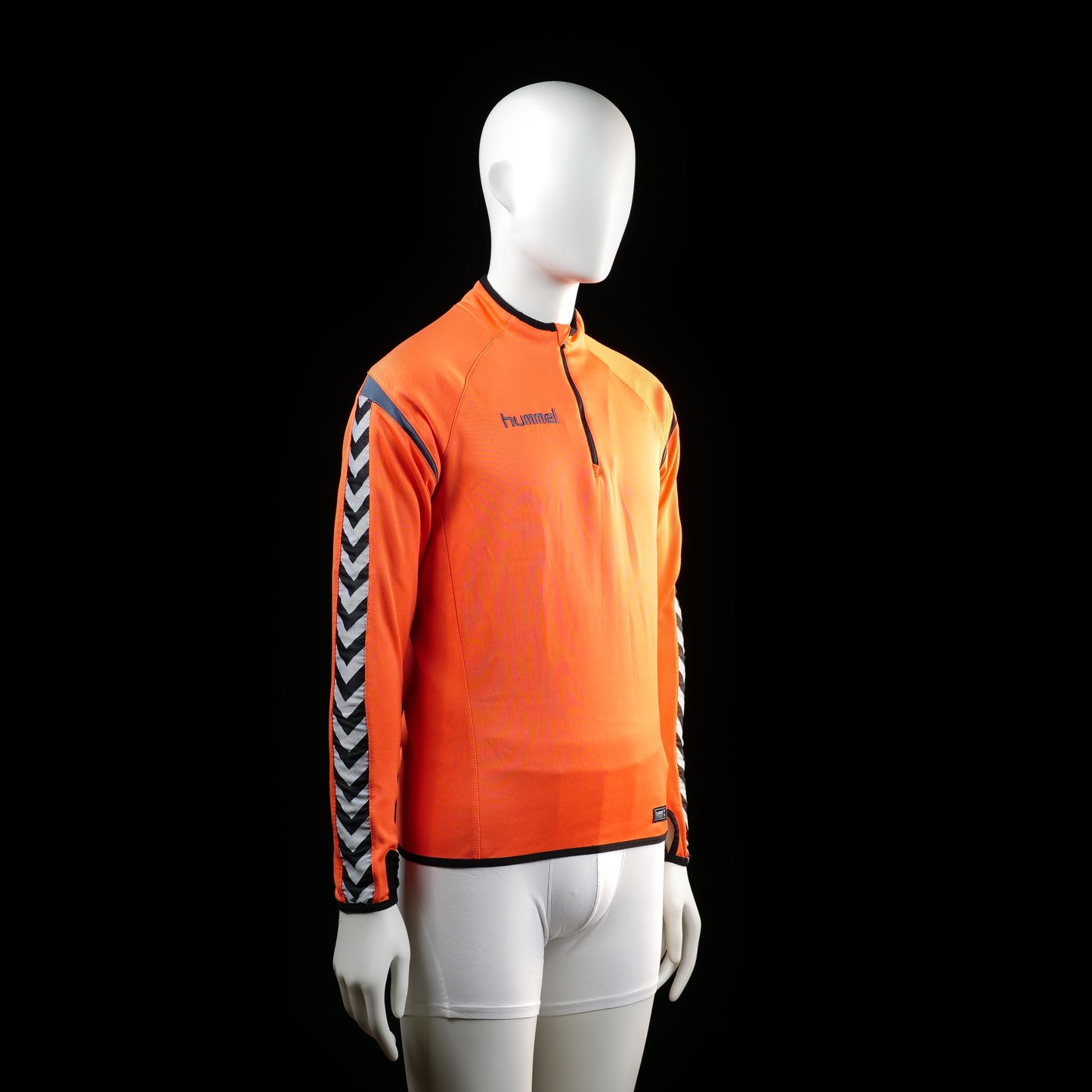 Hummel - sports top - Orange, Black - (Storlek: 176)